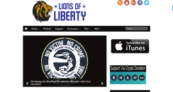 Desktop Screenshot of lionsofliberty.com